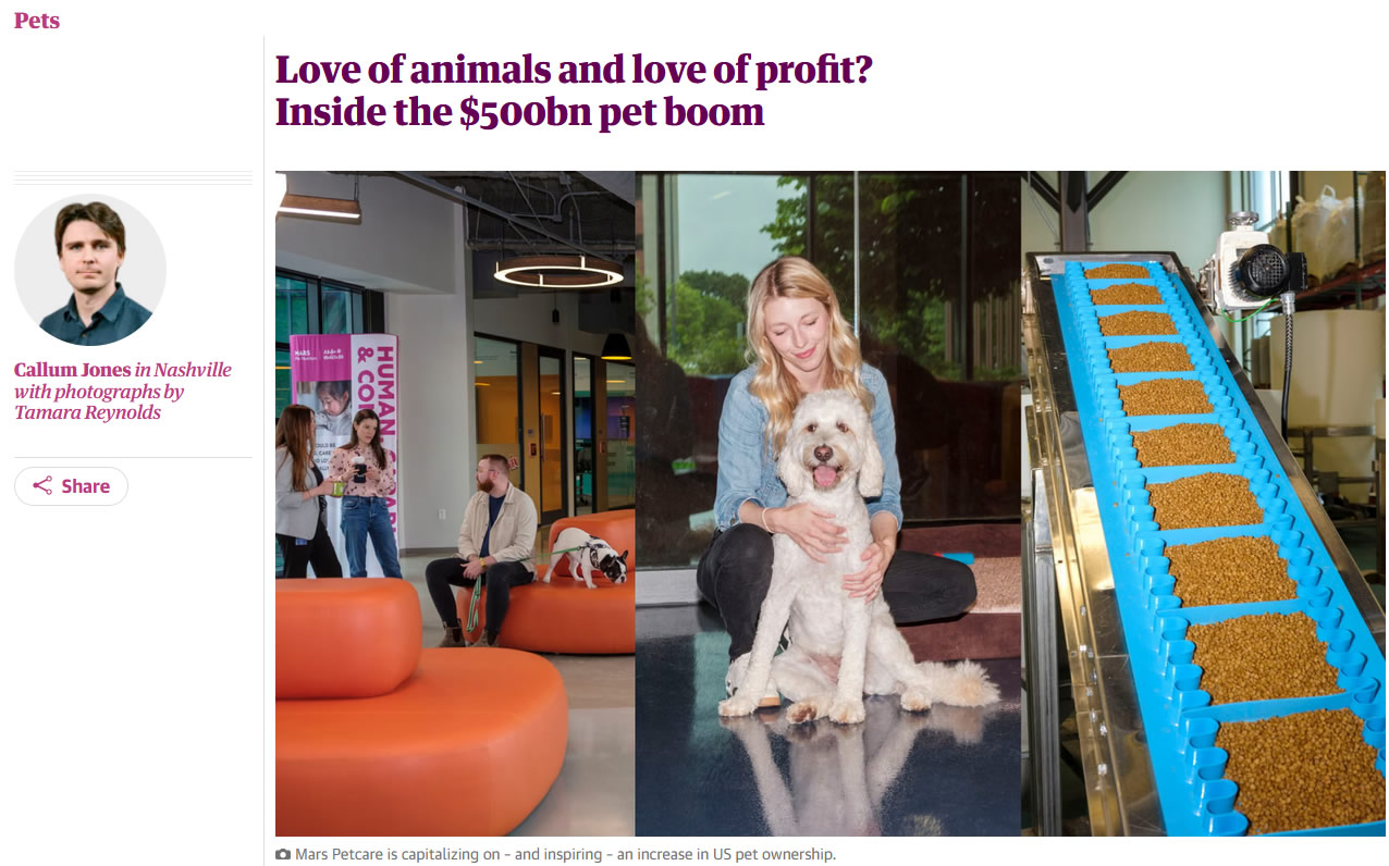 Mars Petcare profiting from pets